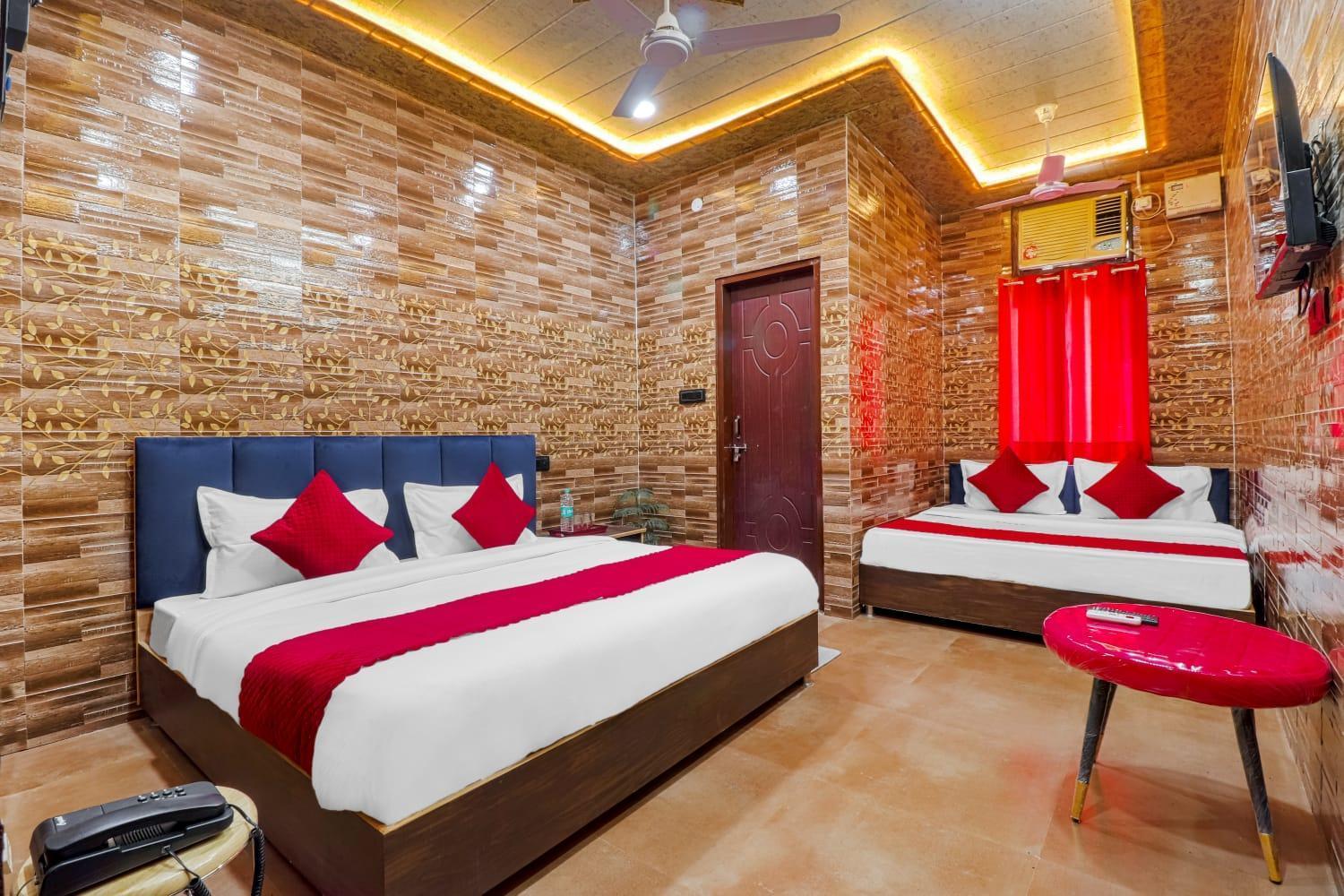 Hotel Krishna Priya Haridwār Exteriör bild